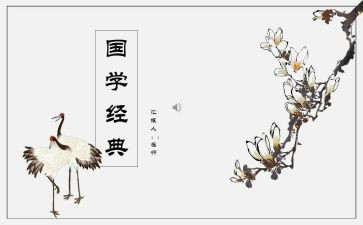 国学教学总结5篇