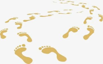 脚印初中作文5篇