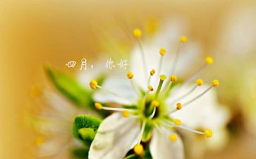 四月演讲稿6篇